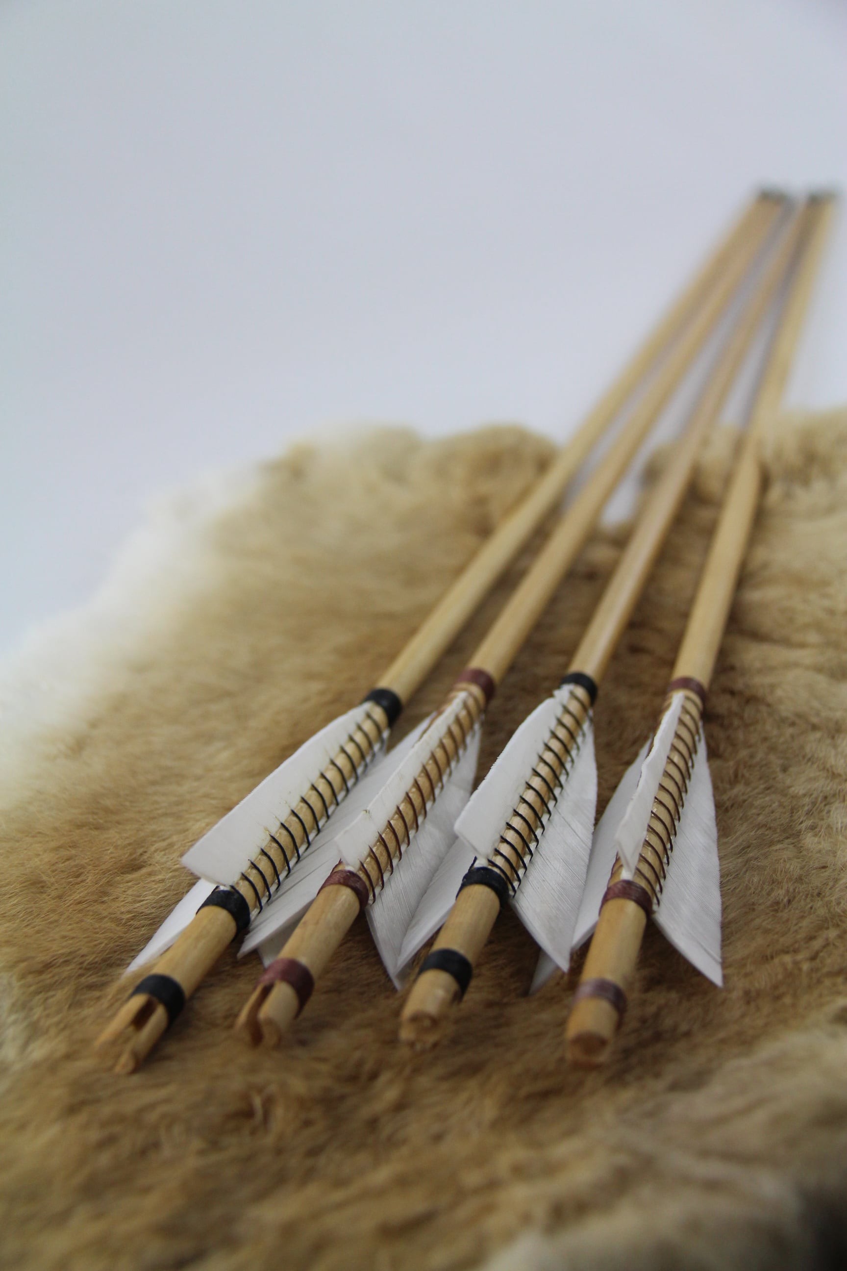 Tudor Medieval Arrows - Side View