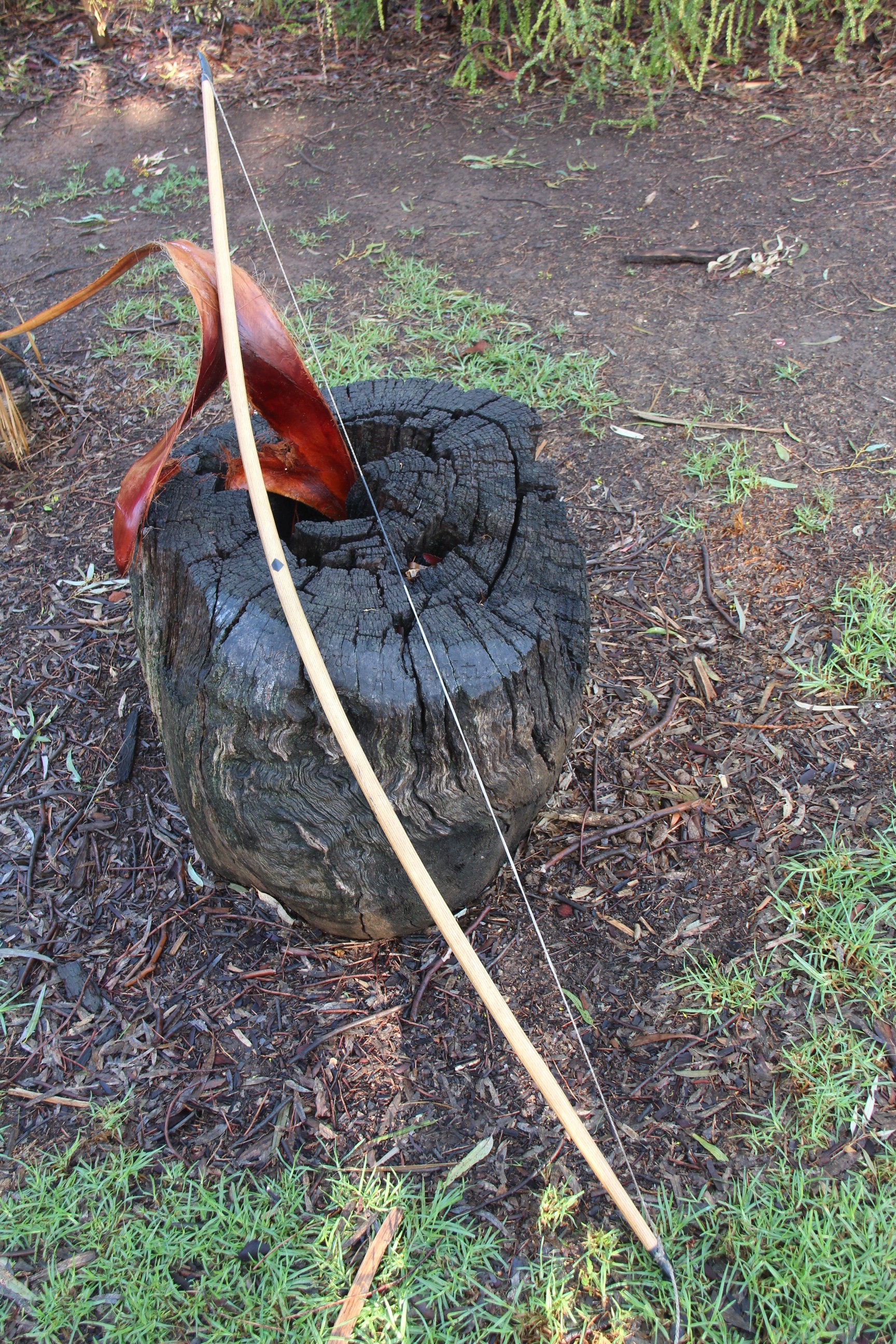 Medieval Longbow - Detail View